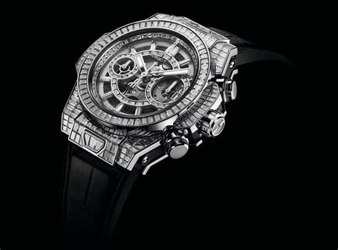 hublot ladies diamond watch|diamond encrusted hublot watch.